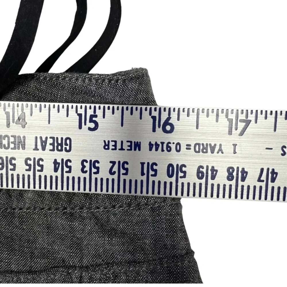 Converse One Star Women’s Gray Mini Skirt W/ Faux Leather Belt & Pockets Size‎ 6